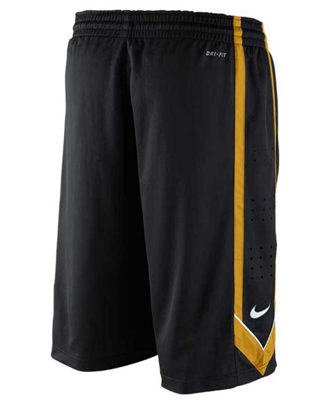 Lyst Nike Mens Missouri Tigers Dri Fit Tourney Shorts In Black For Men