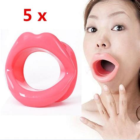 5pcs Mouth Gag Open Fixation Mouth Stuffed Oral Sex Restraint Bondage