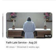 Faith Lutheran Church | LIVESTREAM + MEDIA