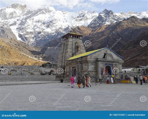 Kedarnath Temple Editorial Image Image Of Situated 138272330