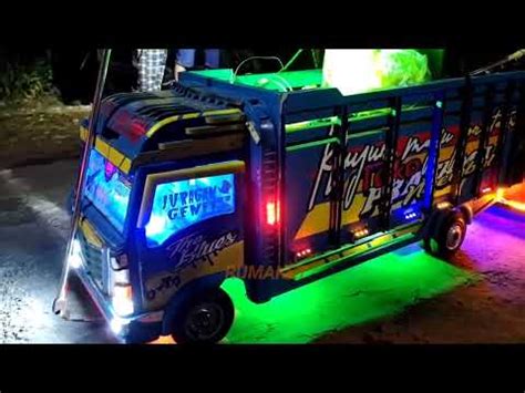 Kumpulan Miniatur Truk Horeg Paling Gokil Dan Paling Horeg Full Bass