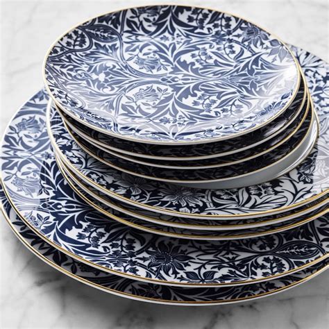 Williams Sonoma X Morris And Co Salad Plates Set Of 4 Williams Sonoma