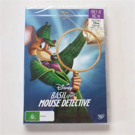 BASIL THE GREAT Mouse Detective DVD 1986 PAL Region 4 Disney