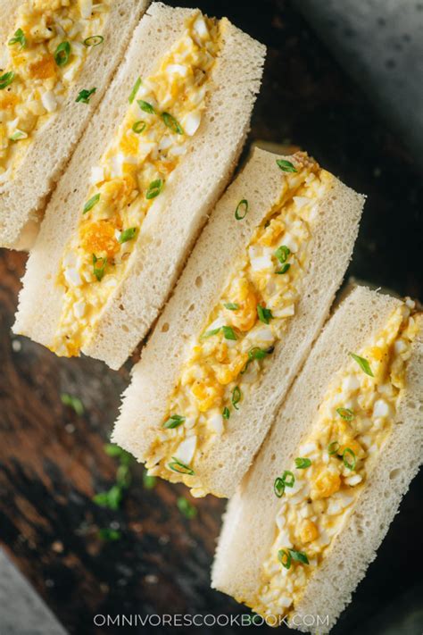 Japanese Egg Sandwich Tamago Sando Omnivore S Cookbook