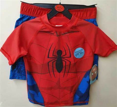 Venta traje de baño spiderman en stock