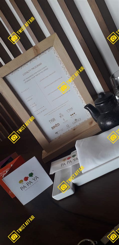 Modern Asian cuisine – Twist Affair