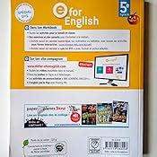 Amazon Fr E For English E D Workbook Version Papier