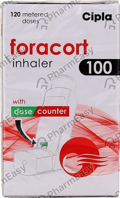 Foracort 100mcg Box Of 120md Metered Dose Inhaler: Uses, Side Effects ...