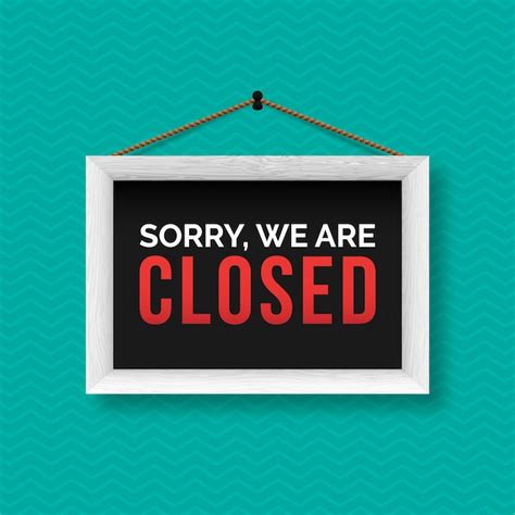 office closed vectors illustrations    freepik