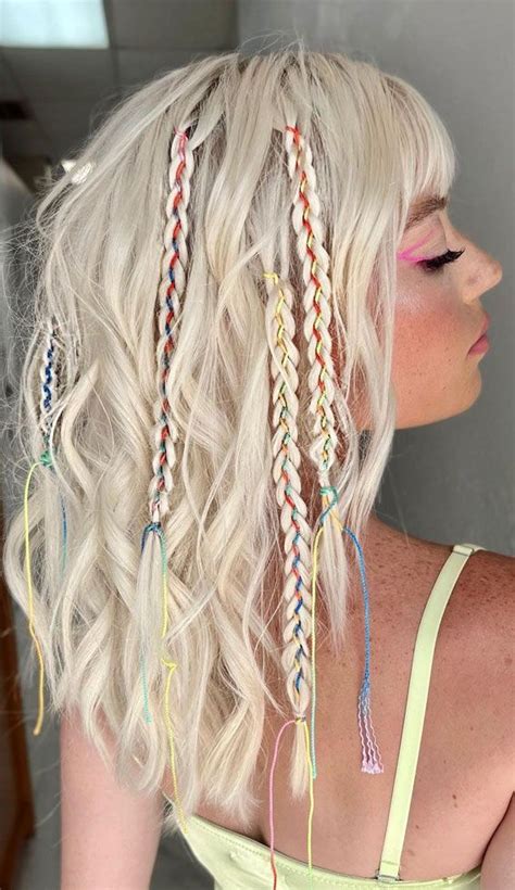 Cute Hairstyles Thatre Perfect For Warm Weather Colourful Small