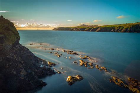 picture dawn water landscape sunset cape sea beach ocean