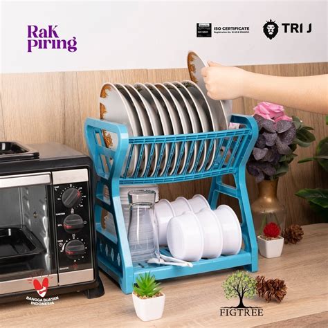 Jual Rak Piring Dapur Rak Piring Susun Plastik Rak Pengering