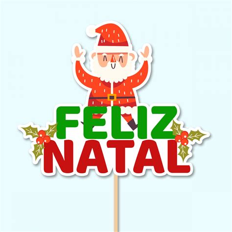 Topo De Bolo FELIZ NATAL UNIQUE PARTY PARTY GIFTS