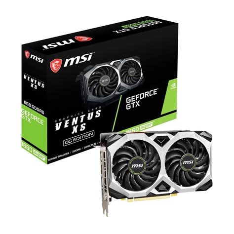 Msi Geforce Gtx1660 Super Ventus Xs Ekran Kartı Fiyatı Ve Özellikleri Vatan Bilgisayar