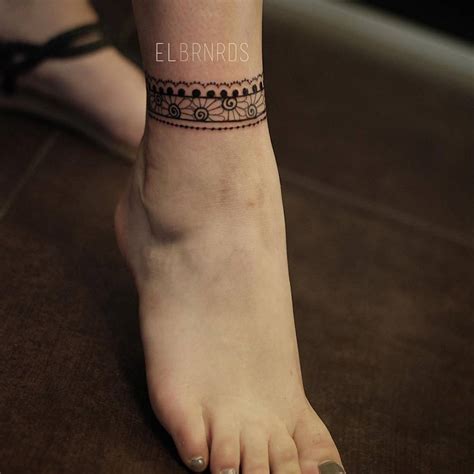 Henna Tattoos Ankle