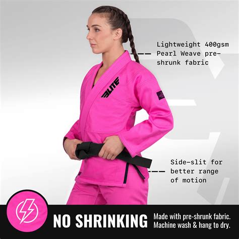 Snapklik Elite Sports Ultra Light Womens BJJ GI IBJJF Jiu Jitsu