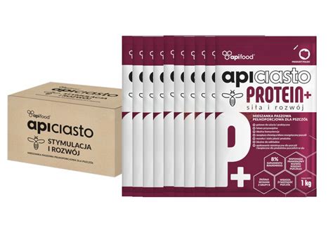 Ciasto Dla Pszcz Apiciasto Protein Plus Szt X Kg Apifood