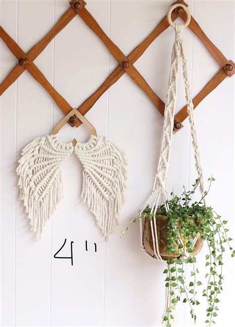 Macrame Angel Wings Free Pattern