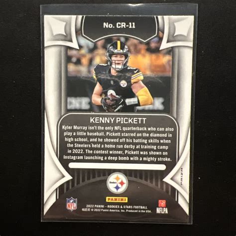 Panini Rookies Stars Crusade Silver Prizm Cr Kenny Pickett