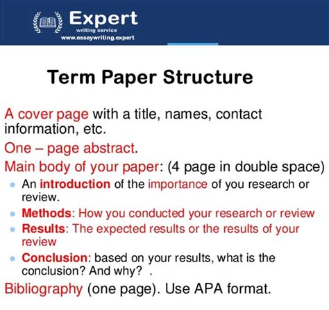 Best Quality Term Paper Writing Service - Expert Writers