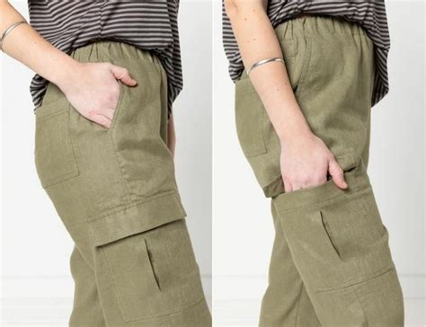 Style Arc Delta Cargo Pant Harts Fabric