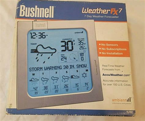 Bushnell Fx7 Weather Station