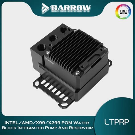 Barrow Cpu Aio Computer Liquid Loop Kit Intel Amd X X Pom Water