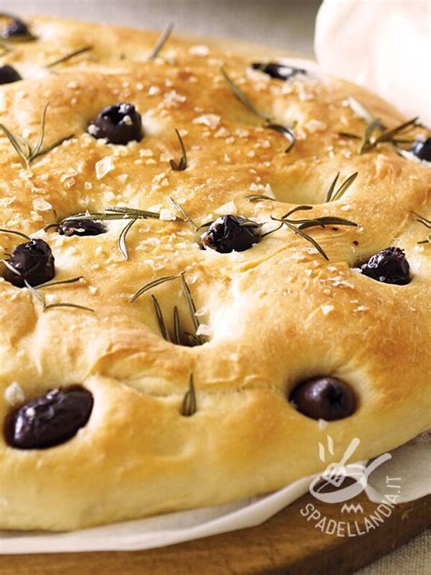 Focaccia Genovese Alle Olive Spadellandia It