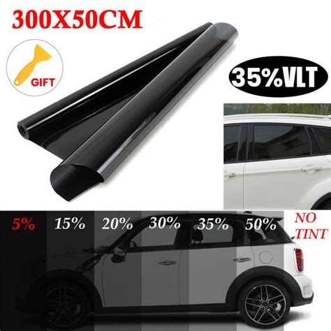 Film Teint Fen Tre Pour Voiture Vitre Membrane De Protection