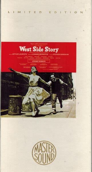 Leonard Bernstein Stephen Sondheim West Side Story Original Broadway Cast Cd Limited