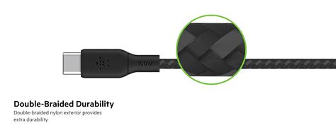 Amazon Belkin Cable USB C a USB C cable de alimentación trenzado