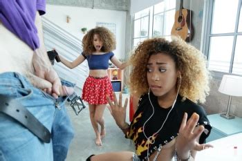 Hardcore Cecilia Lion Kendall Woods Mofos Interracial Threesome