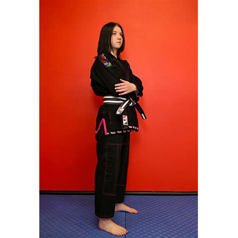 Black BJJ Gi Pink Stitching – UPPAL SPORTS