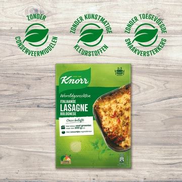 Knorr Wereldgerechten Italiaanse Lasagne Bolognese 192 G Bestellen Jumbo