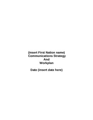 First Nation Communications Toolkit For Specific Claim Doc Template