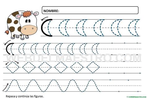 Fichas De Grafomotricidad Para Imprimir 4 Y 5 Años 4d7