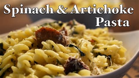 Spinach And Artichoke Dip Plus Pasta Equals Amazing Simple Recipe