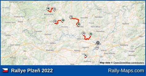 Mapy Zaplanuj Rallye Plzeň 2022 RajdTrasa pl