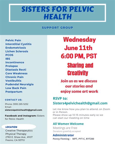 Sisters for Pelvic Health... - Sisters for Pelvic Health