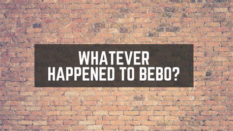 Whatever Happened to Bebo? - Giraffe Social Media