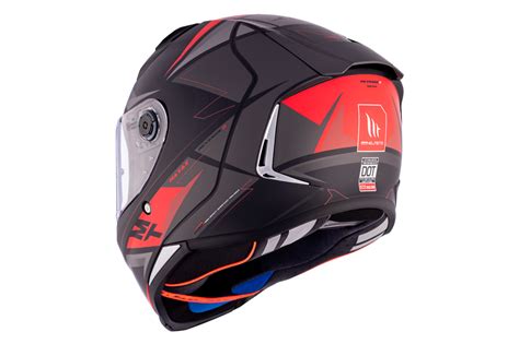 Casco MT HELMETS Revenge 2 S Hatax Rojo Mate Motozona Aljarafe