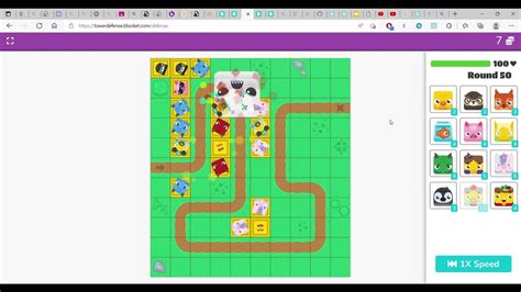 Blooket Tower Defense How To Get To Round 50 Youtube