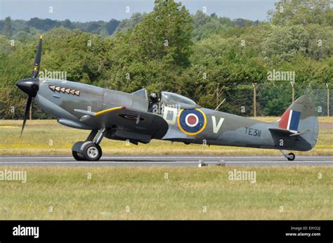 Supermarine Spitfire Mk XVI operated by the Battle of Britain Memorial ...