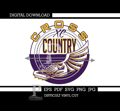 Cross Country Tee Design Cross Country Vector Cross Country Svg Eps Pdf Png  Cross