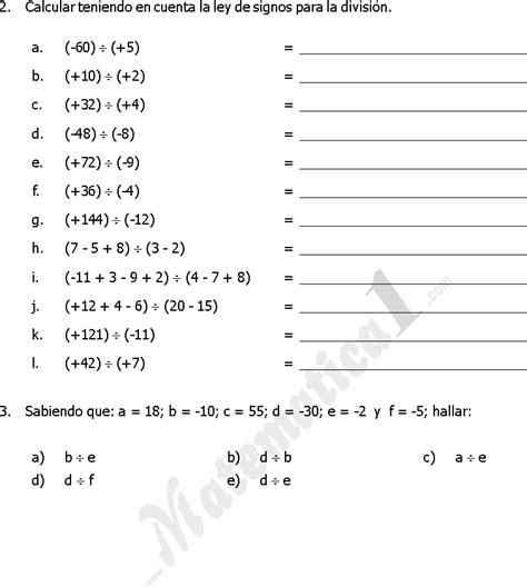 Ejercicios De Matem Ticas Definicion De Numero Entero Hot Sex Picture