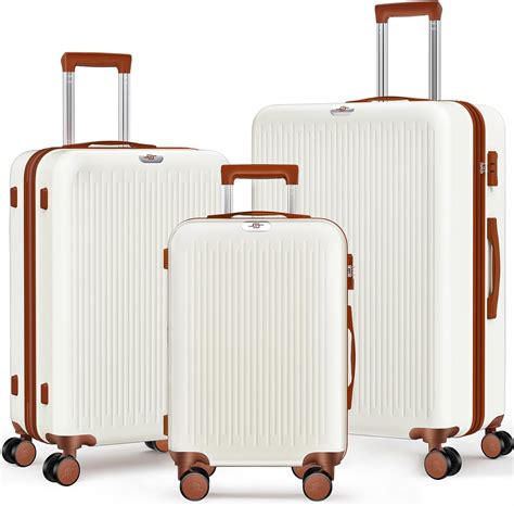 Amazon Merax Piece Luggage Set With Spinner Wheels Collision