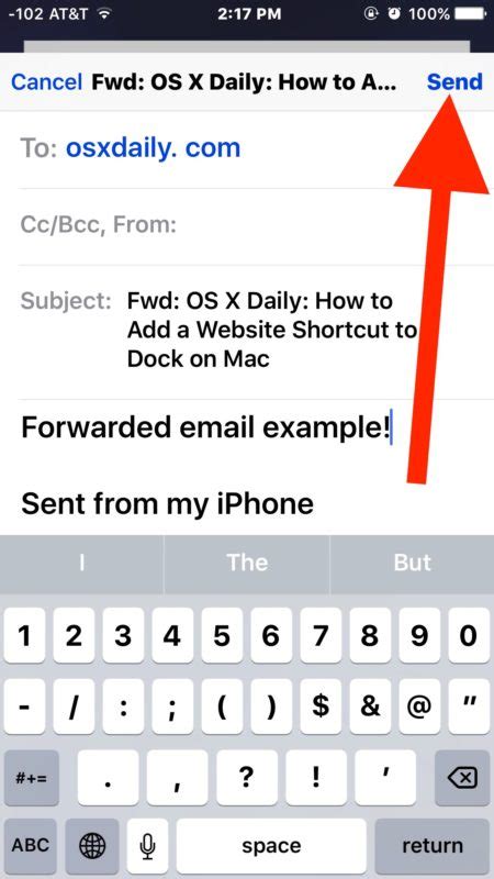 C Mo Reenviar Correctamente Un Correo Electr Nico Desde Iphone Mail