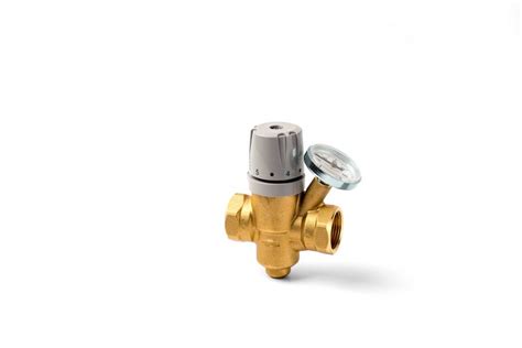 60040cp 60041cp Thermal Balancing Valve With Gauge Intatec