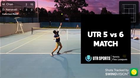 Utr 5 Vs 6 Match 3 6 4 6 Flex Leagues Blacktown Tennis Centre