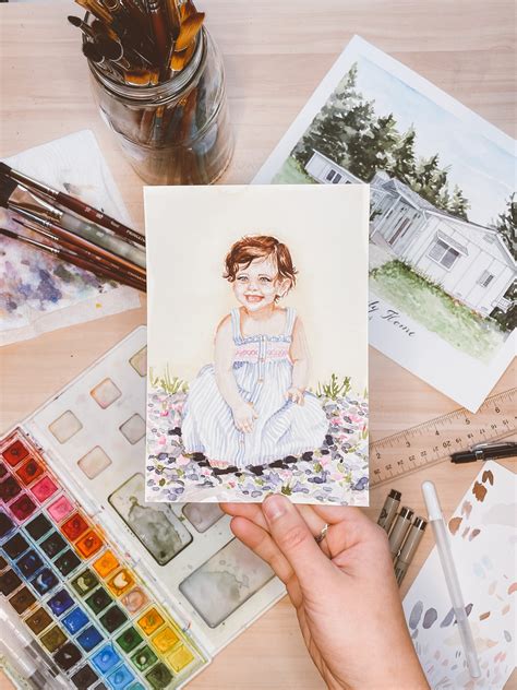 Watercolor Portraits — RNDillustrations